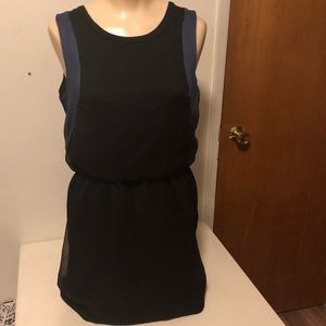 Andrew Marc NY Black/Blue Dress